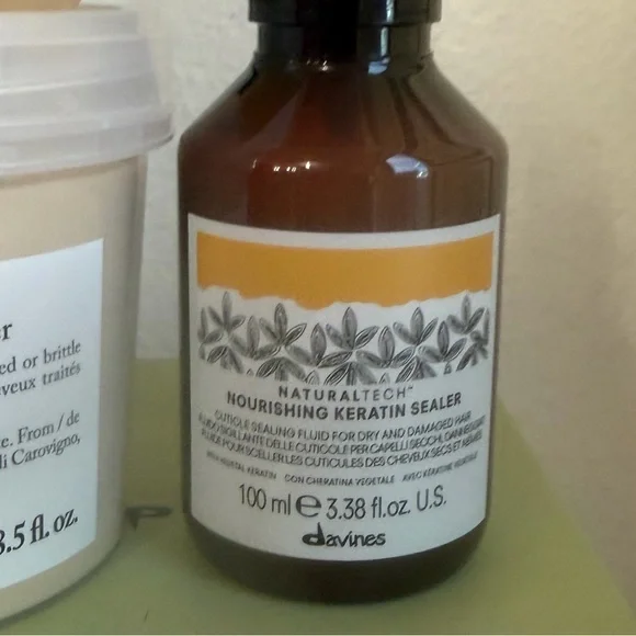 Davines Nounou Hair Care Trio - Cream and Brown